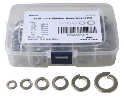 304 Stainless Steel SAE Split Spring Lock Washers Gasket