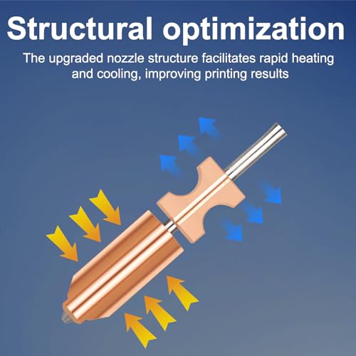 AD5X Hotend Nozzle Kit, 3 Pack 0.4mm Hardened Steel Integrated Nozzle with 3 Silicone Covers - All-Metal High-Temp Resistant (300℃) for PLA/ABS/PETG/TPU, OEM Replacement for Flashforge AD5X 3D Printer
