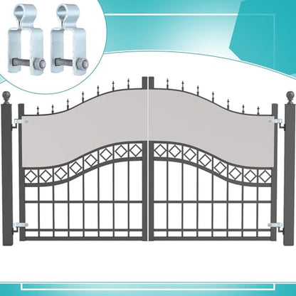 Dansydaisy 4 Pcs Gate Hinge Female 1-1/2" X 1-1/2", 5/8" Pintle Square - size: 1-1/2" X 1-1/2"