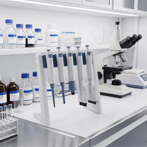 Linear Pipette Stand, Micropipette Holder