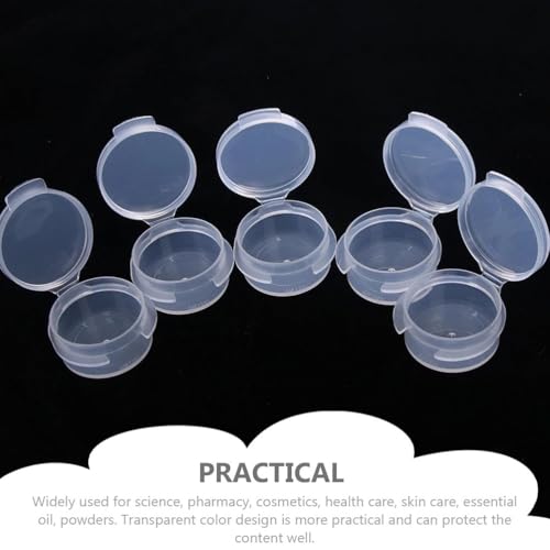 ULTECHNOVO 25 Soil Jars Round Sample Containers 0.98 X 0.98 X 0.47 in