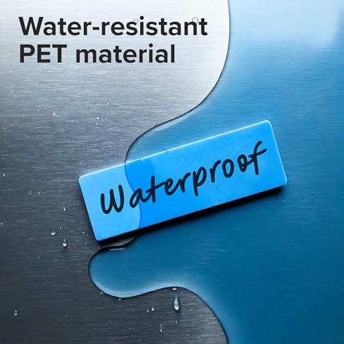 X-bet MAGNET Dry Erase Magnetic Labels, 1x3 (2.5x7.5cm), 60 pcs, Multicolor - color: Multicolor 1x3" 60 pcs