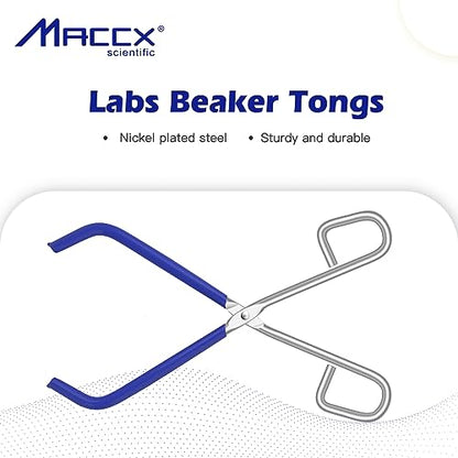 Laboratory Cup Beaker Tongs, for 50mL - 2000mL Capacity, - style: Beaker Tongs