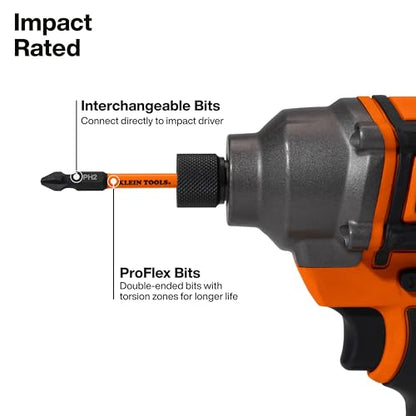 Klein Tools 32313HD 13-in-1 Multi-bit Ratcheting Screwdriver - size: 13-in-1, Impact Rated