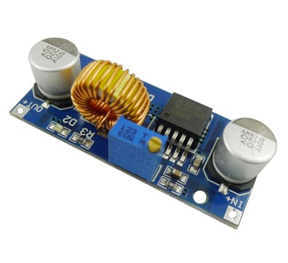 3PCS DC-DC Buck Converter XL4015 Step-Down Module Max 5A 75W Adjustable 4-38V to 1.25-36V Power Supply High Efficiency Voltage Regulator Module Electronic Integrated Circuits