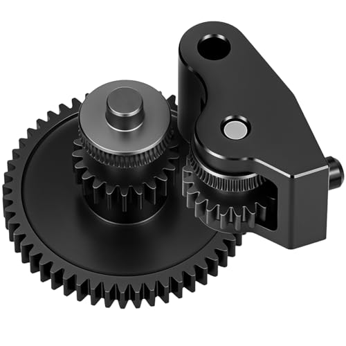Extruder Gear Kit for Elegoo Centauri Carbon & Centauri Series, Hardened Steel Dual Gear Upgrade with POM Lever for Smooth Feeding & Wear-Resistant Extrusion – 3D Printer Accessories - color: Extruder Gear Kit
