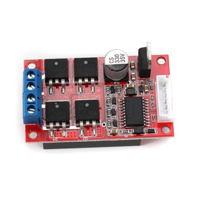 Teyleten Robot DC Motor Driver Board H-Bridge PWM Motor Controller Module 450W DC 12V/24V/36V Reversing Brake 1pcs