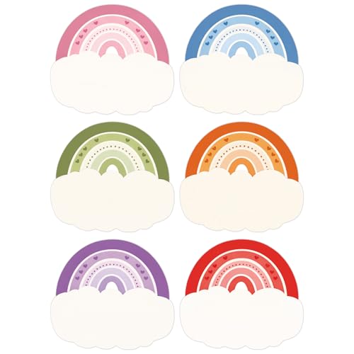 120pcs Nameplates Stickers for Classroom, Boho Name Tag Stickers - color: Multicolor-d