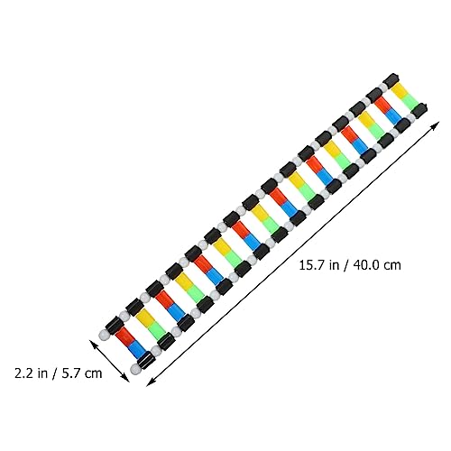 Generic DNA Model Double Helix Model Removable Molecular Kit for Science Class Biology Classroom Display Science Models for Students and Learning