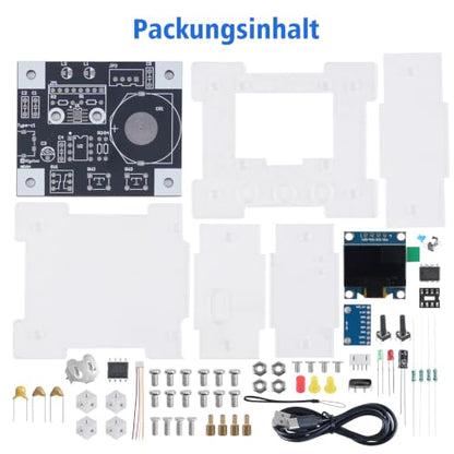DIY Electronic Level Soldering Project Kit with 1.3" OLED Display