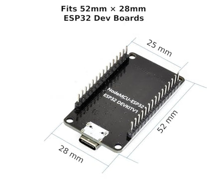 ESP32 case Set 2 Pack for 30 pin ESP32 with GPIO Exposed Pins
