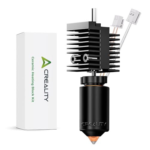 Creality Official K2 Pro Ceramic Heating Block Hotend Kit, Upgraded Larger Cavity, with Quick-swap Nozzle Kit, Supports 350°C High Temperature Extruder Hotend Kit for 3D Printers K2 Pro Combo - style: For K2 Pro