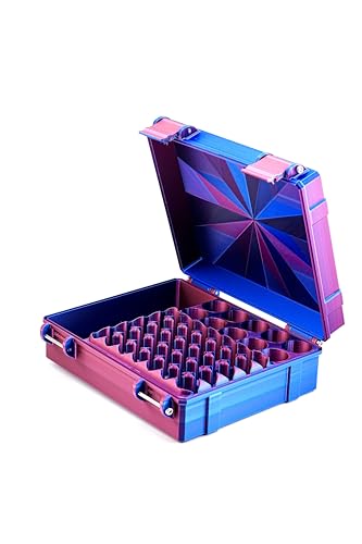 Vial Guard Storage Hard Case for 3ml, 5ml, 10ml, 30ml Vials, Secure Holder Multiple Sizes (Metalic, Pro Max 35x3ml 10x10ml) - size: Pro Max 35x3ml 10x10ml