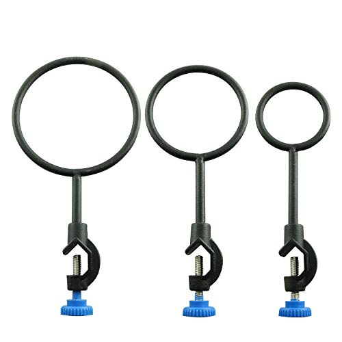 Lab Stand Support Retort Ring Set 60mm 80mm 100mm, Lab Metalware Equipment