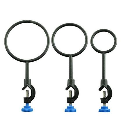 Lab Stand Support Retort Ring Set 60mm 80mm 100mm, Lab Metalware Equipment