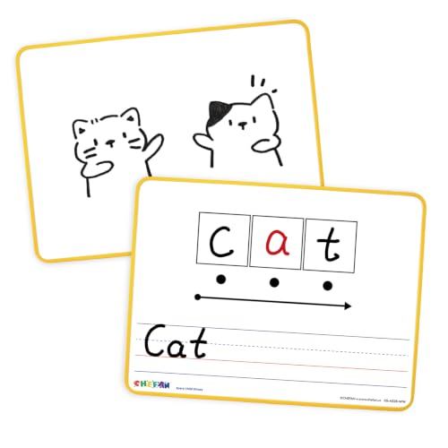 CHEFAN Phonemic Awareness Magnetic Dry Erase Board with Elkonin Boxes
