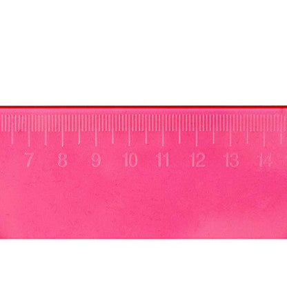 JAM PAPER Plastic Clipboards with Low Profile Metal Clip - Letter Size (9 x 12.5) - Fuchsia Pink - Clip Board Sold Individually - color: Pink, size: Single Clipboards