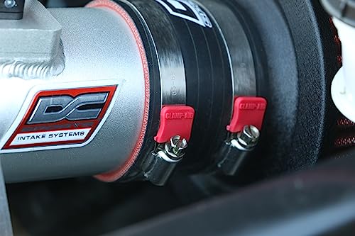 Marine Automatic Bilge Pump Kit Hose Clamp end caps for 1/2" Wide Bands. Boat Engine Accessories. Package of 20. Color: Red