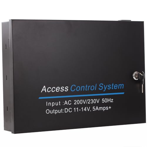 UHPPOTE Access Control Power Supply Box 12V Output for Wiegand Board Panel
