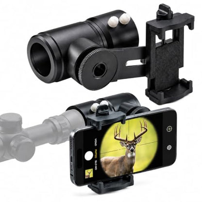 Dual View Scope Phone Adapter for Optical Scopes