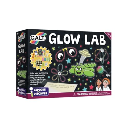 Galt Toys, Glow Lab, Science Kits for Kids, Ages 6+, Multicolor - style: Glow Lab