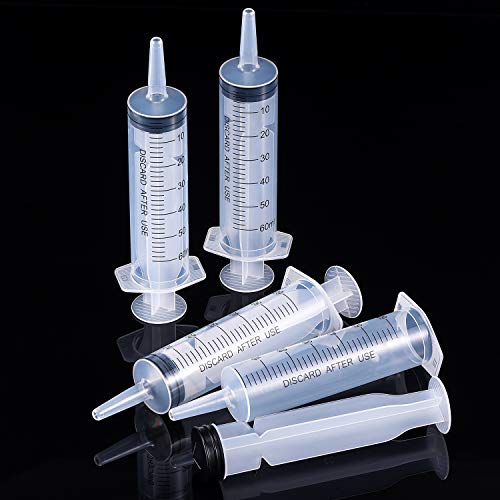 Frienda 4 Packs Syringes Without Needles,60 Ml - size: 60 ml