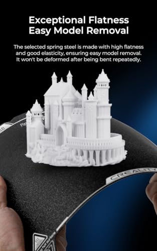 Creality K1C PEI Build Plate Frosted Coating Printing Platform Board PEI Plate Build Surface for Creality K1C 3D Printer 235x235mm - style: K1C PEI Build Plate