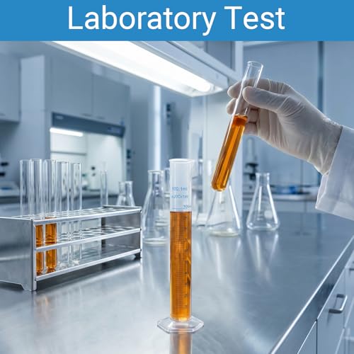 3 Pcs 100ml Plastic Graduated Cylinder Set Transparent Plastic Graduated Cylinder Bule Measuring Lines Graduateds Cylinders