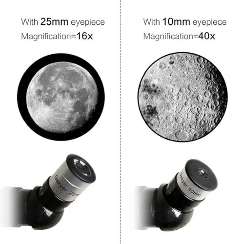 Gskyer Telescope, 70mm Aperture 400mm AZ Mount Astronomical Refracting Telescope for Kids Beginners - Travel Telescope with Carry Bag, Phone Adapter and Wireless Remote. - color: AZ70400