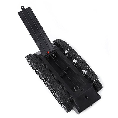 Hilitand DIY Kit Lightweight Shock Absorbed Plastic Tank Chassis with 130 Motor 3V-7V for Tank Toys Robot Projects