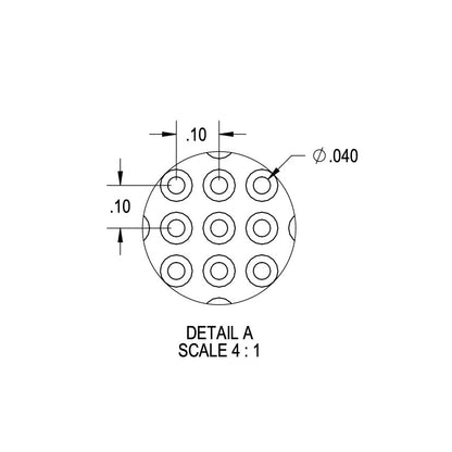 Double Sided ENIG Perf Board, PCB Board, Electronic Circuit Board for DIY Prototype Circuit, FR4, Plated Through Hole Solder Prototype Board, ST-PERF (3" x 4") - style: 3" x 4"