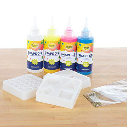 Steve Spangler Science Shape Gel Deluxe Kit – Hands-On Science Kit for Kids to Learn About Polymers, DIY Slime Kit for Classroom and Home Learning – STEM Activity for Ages 6+ - style: Deluxe Kit