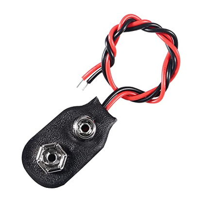 6pcs 4X1.5V AA Battery Holder with 6 pcs 9V I Type Battery Snap Connector Thicken Plastic Housing 2 Layers 6 Volt Battery Case - style: 4X 1.5V AA Battery Holder