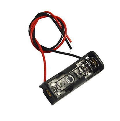 (Pack of 6): 12V/23A Battery Case with Leads Wires