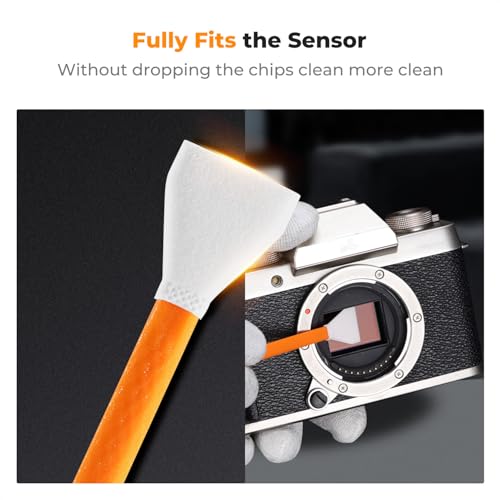 K&F CONCEPT 16mm APS-C Sensor Cleaning Kit, with 20ml Sensor Cleaner - size: 16mm
