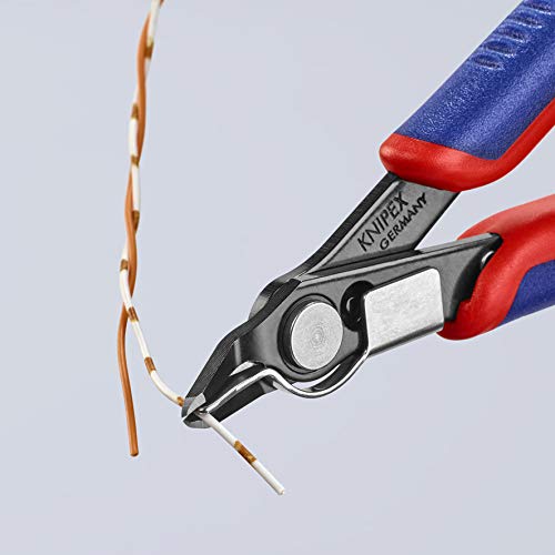 KNIPEX - 78 41 125 Tools - Electronics Super-Knips, Multi-Component (7841125) - size: 5-Inch with Lead Catcher