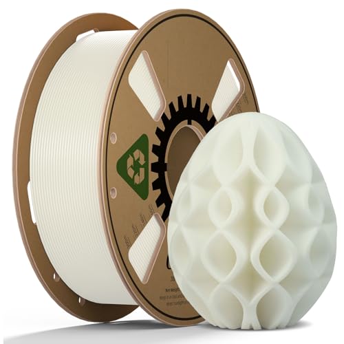 Creator ASA Filament 1.75mm 3D Printer Filament 1KG, UV & Heat & Weather Resistant ASA 3D Printing Filament, Perfect for Printing Outdoor Functional Parts, Dimensional Accuracy +/-0.02mm (Natural) - color: Asa Natural