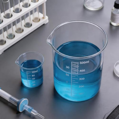 Plastic Graduated Beaker set, for Lab Kitchen