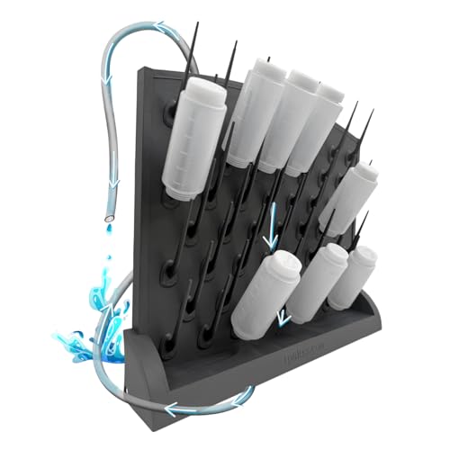 Bottle Drying Rack - Commercial 53-Peg Organizer - size: 53 Pegs