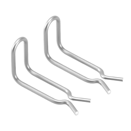 Silver 5-Piece Set of High-Pressure Cleaning Machine Hose Spring Clips, Compatible with K3/K4/K5/K6/K7 Models, Made of 304 Stainless Steel, Pressure-Resistant and Anti-Drop Accessories