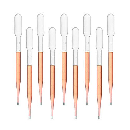 ULAB 500 Pcs Transfer Pipette, Vol. 7ml, 0.5ml Graduation, 155mm Long, Low-Density Polyethylene Material, UTP1001 - style: Vol. 7ml, 500pcs, Packed in box