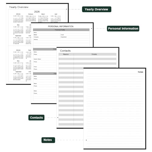 Lab Notebook/Laboratory Notebook - (.25" Grid Format), Laboratory Notebook Quad Ruled Science Lab Book with Grid Pages: Table of Contents for Chemistry, Physics, Biology, 8" x 10", Black - style: Black