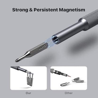 AXTH 37-in-1 Small Precision Screwdriver Set, Stocking Stuffers for Men - style: 37in1