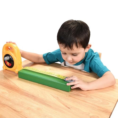 Big Tape Measure for Kids – 5 Ft. Pretend Play Measuring Tape Tool, Inches & Centimeters, Early Math & STEM Learning Toy, Ages 3+