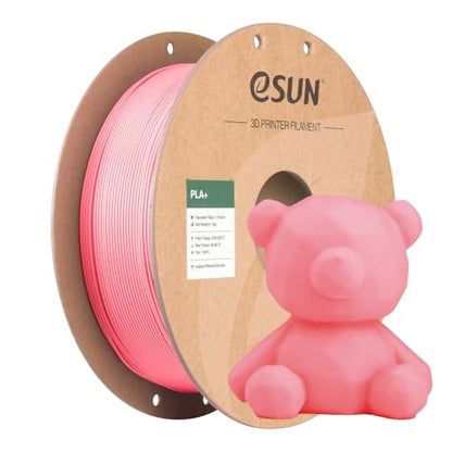 eSUN PLA+ Filament 1.75mm 1KG Pink, 3D Printer Filament - color: 1kg-pink