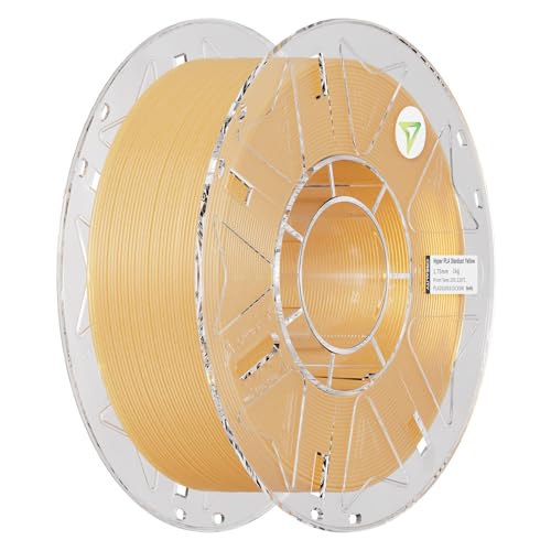 Creality Starry Galaxy PLA Filament 1.75mm, Stardust Yellow, 1-Pack, 1KG - color: Starry Yellow, size: 1kg