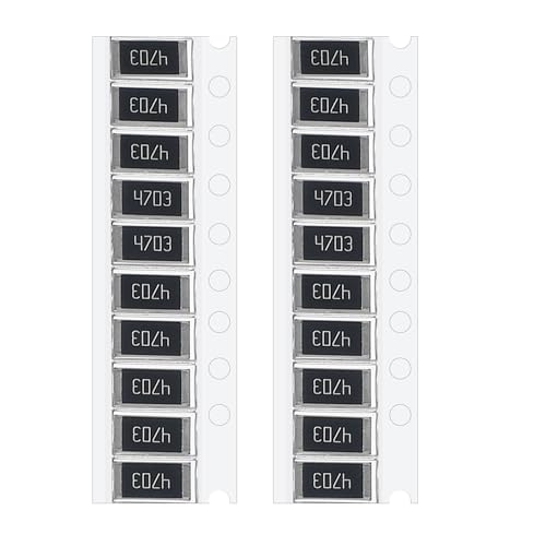 PATIKIL 2512 Surface Mount Device Chip Resistor Kit, 20Pcs 470K Ohm 1% Tolerance 1W DIY Resistor Ceramic Resistance Assortment Kits for Electronic Products - style: 470K Ohm