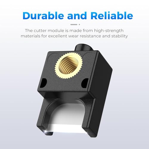 Creality Official K1 Series/K2 SE Filament Cutter, Original K1 Series Fast Cut Off Filament of CFS Multicolor Upgrade Kit, Quick Replacement Cutter Parts for Creality K1/K1 Max/K1C/K1 SE/K2 SE (3PCS) - style: Filament Cutter