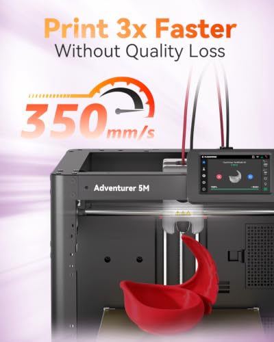 VOXELAB HS PLA+ Filament 1.75mm, High Speed PLA Plus 3D Printer Filament, 1kg (2.2lbs) for Most FDM 3D Printers, Enhanced Toughness & Smooth Printing, Superior Layer Adhesion（Ruby Red） - color: Hs Pla+ruby Red