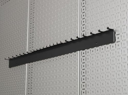 OmniWall Dual Set Wrench Organizer Metal Pegboard Organization System - Silver - color: Silver